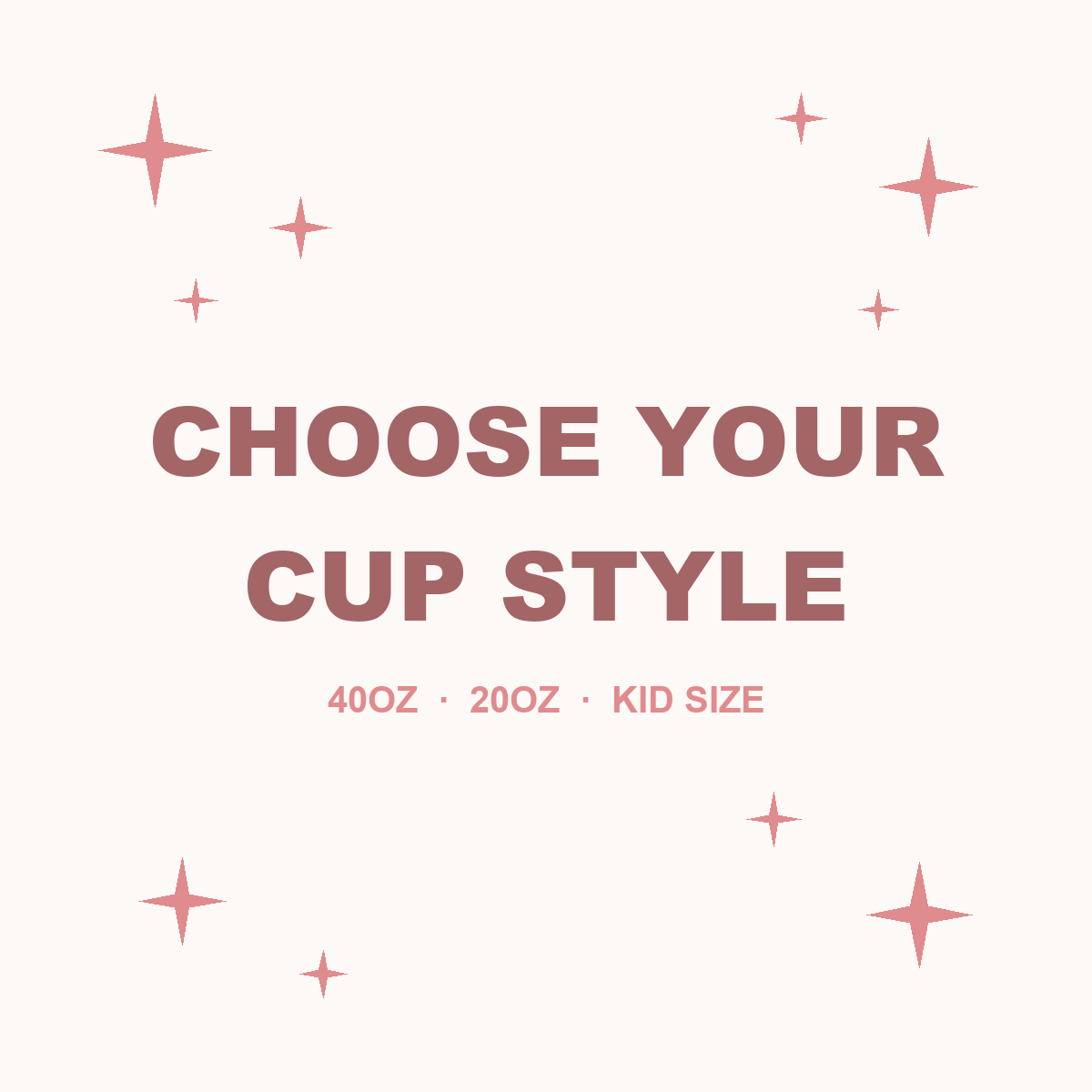 Select your Cup