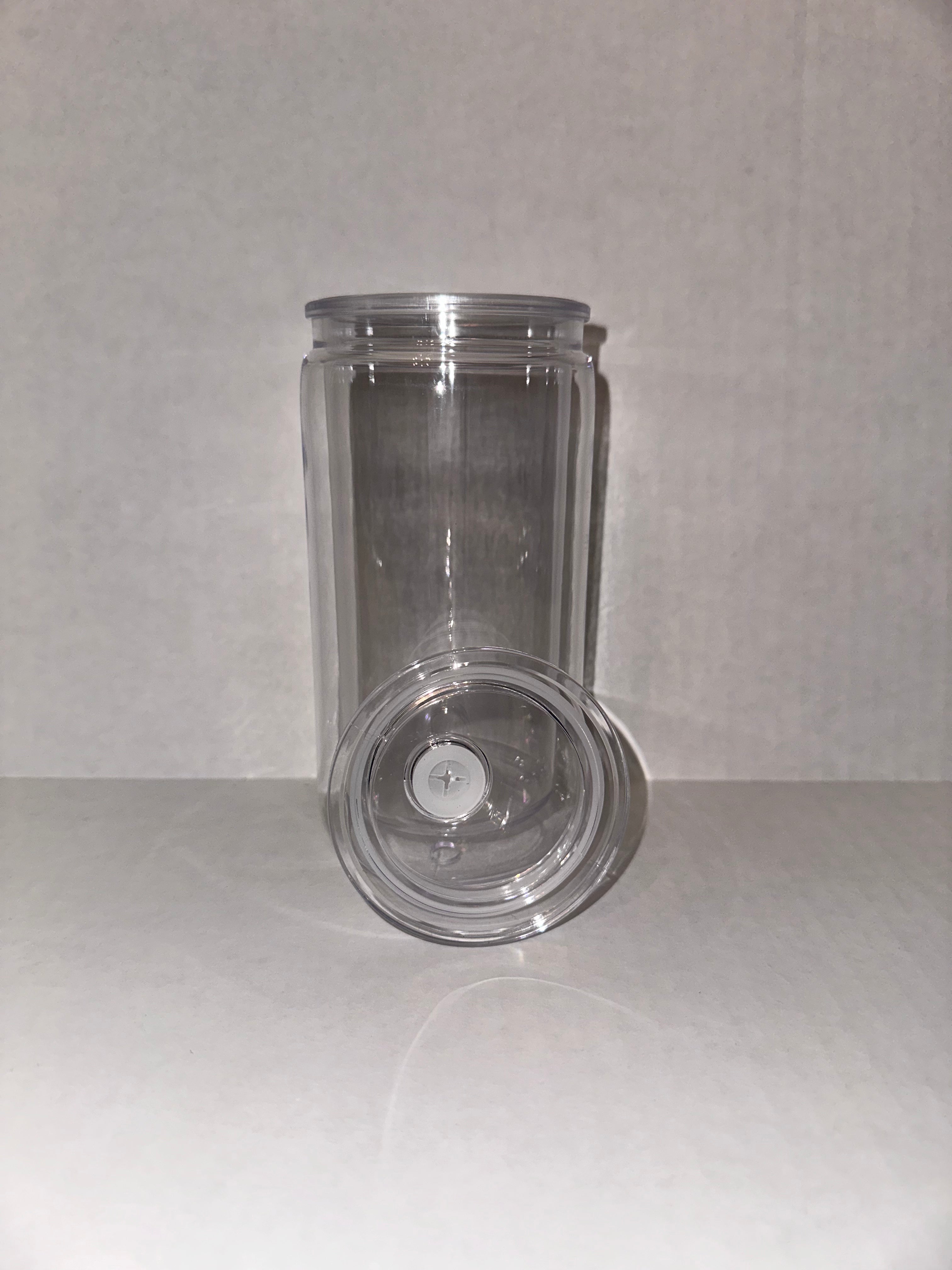 20oz Acrylic Snowglobe Cup