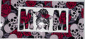 #14 Skull Rose Gothic MOM Tumbler Decal