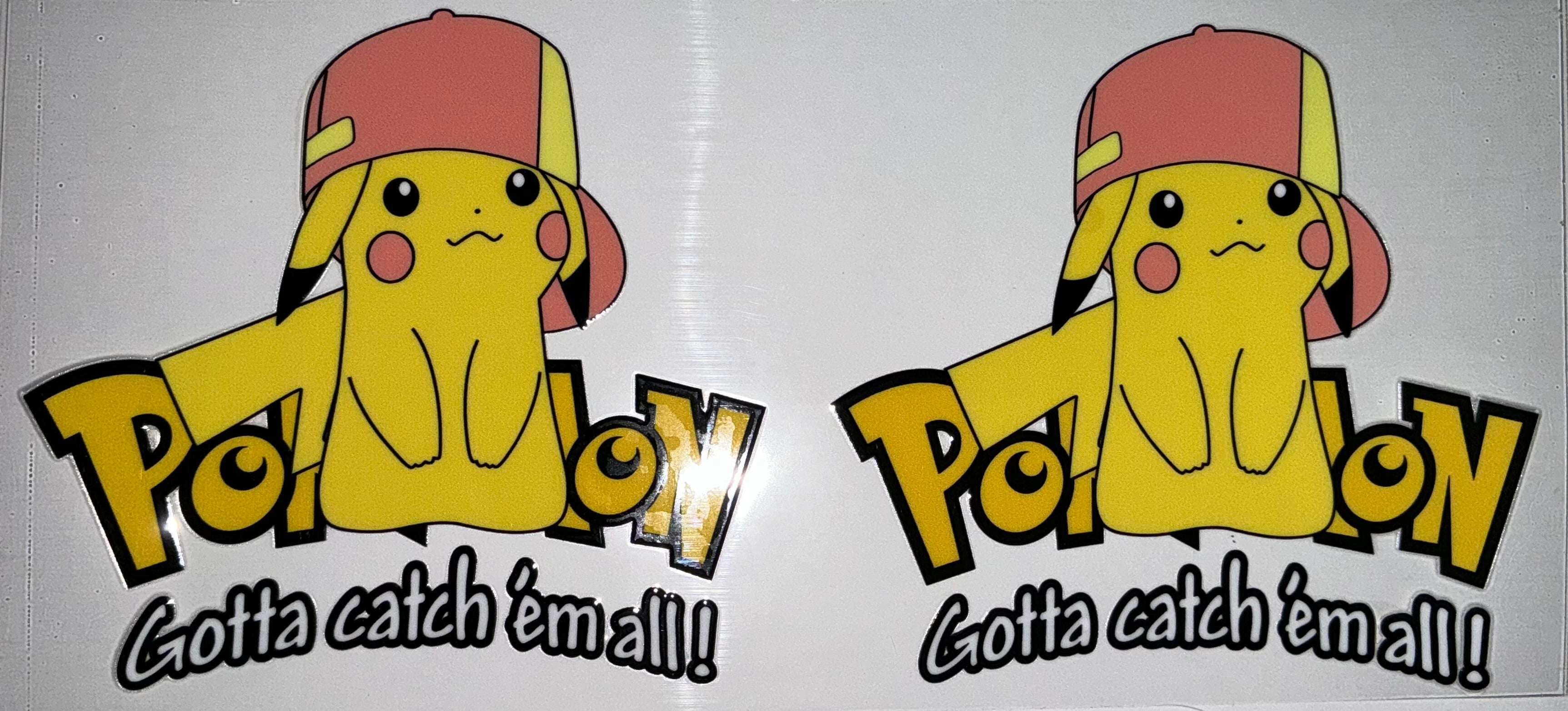 #38 Pokemon Gotta Catch Em All Pikachu Tumbler Decal
