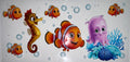 #41 Finding Nemo Clownfish & Seahorse Tumbler Decal