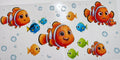 #46 Finding Nemo Clownfish Family Bubbles Tumbler Decal