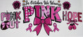 #60 In October We Wear Pink Hope Breast Cancer Awareness Tumbler Decal