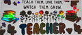 #63 Teach Them Love Them Watch Them Grow Teacher Tumbler Decal