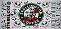 #79 Skellington Coffee Starbucks Parody Halloween Tumbler Decal