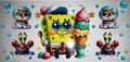 #92 SpongeBob Ice Cream & Friends Tumbler Decal