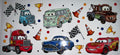 #116 Cars Fillmore VW Bus & Mack Truck Tumbler Decal