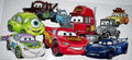 #120 Cars Pixar Crossover Racing Squad Tumbler Decal