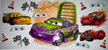 #124 Cars Purple Race Car Neon Nights Tumbler Decal
