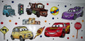 #130 Cars Mater & Purple Race Car Tumbler Decal