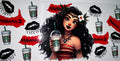#162 Moana 2 Coffee Run Tumbler Decal
