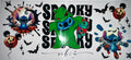#179 Stitch Oogie Boogie Spooky Vibes Tumbler Decal