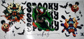 #193 Donald Duck Spooky Vibes Ghost Costume Tumbler Decal
