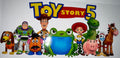 #195 Toy Story 5 Woody Buzz & Friends Tumbler Decal