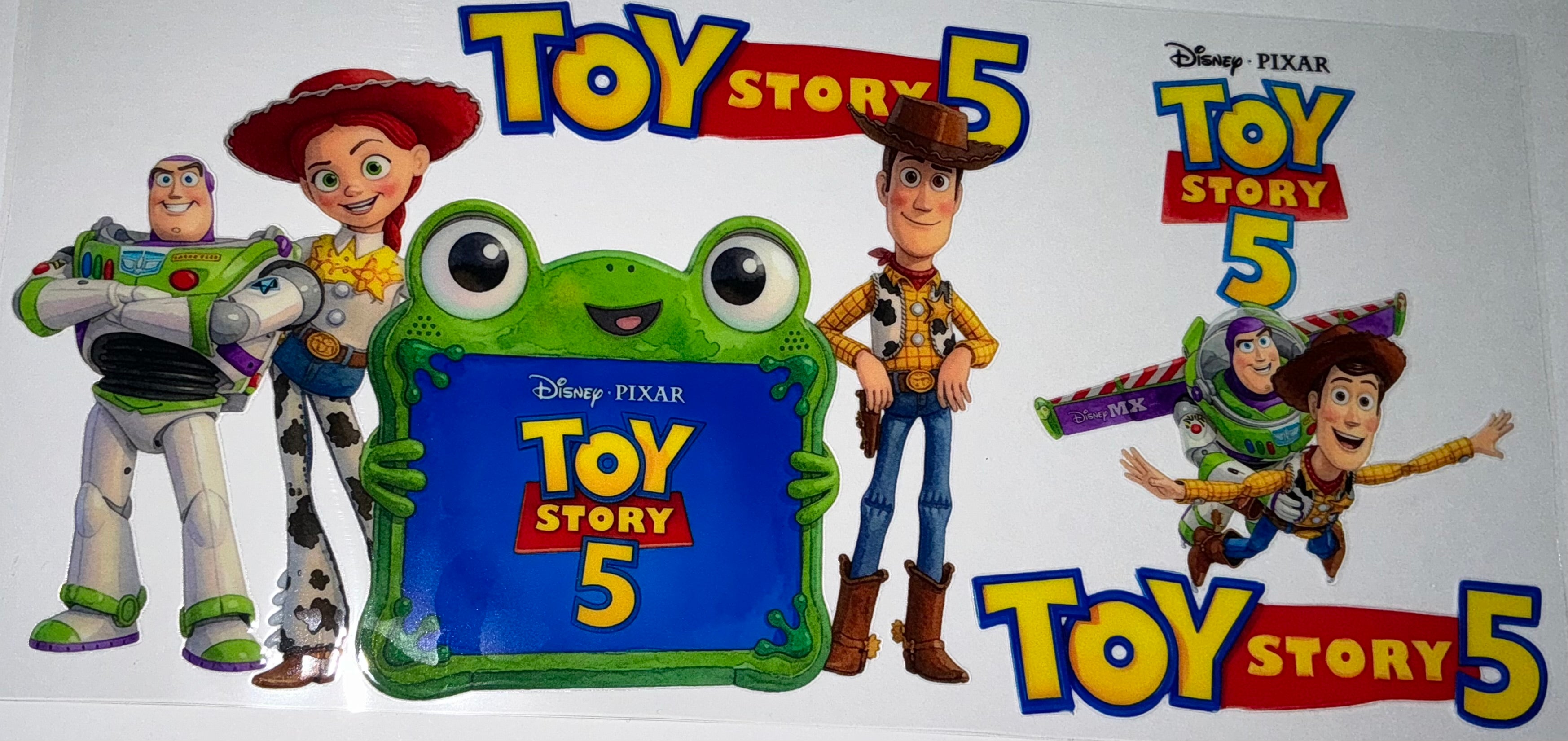 #196 Toy Story 5 Group Cast Tumbler Decal