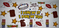 #199 Toy Story I Knew It I Knew You Cowboy Boots Tumbler Decal