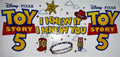 #210 Toy Story 5 Logo & Cowgirl Boots Tumbler Decal