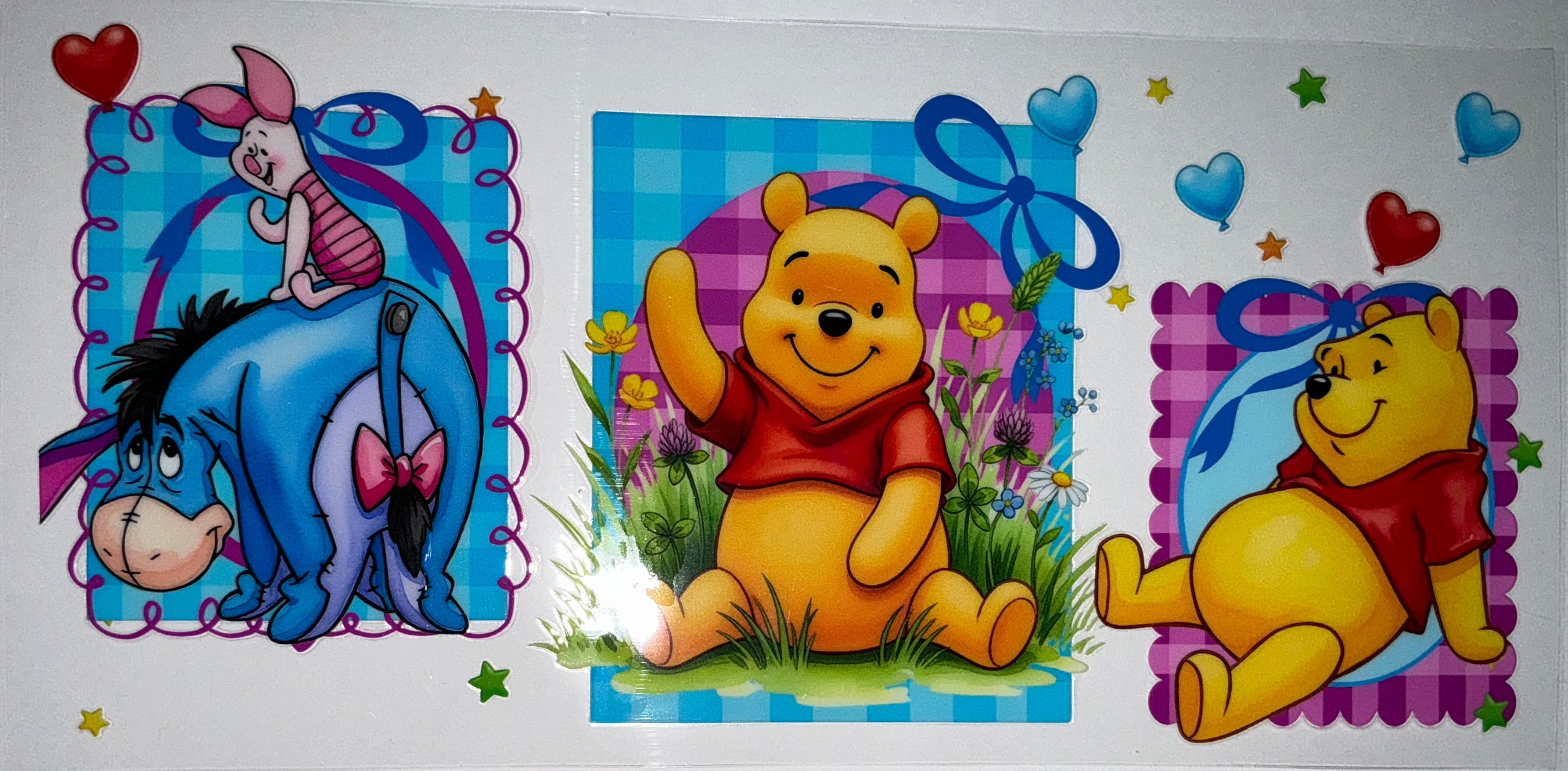 #216 Winnie the Pooh Baby Eeyore & Piglet Tumbler Decal