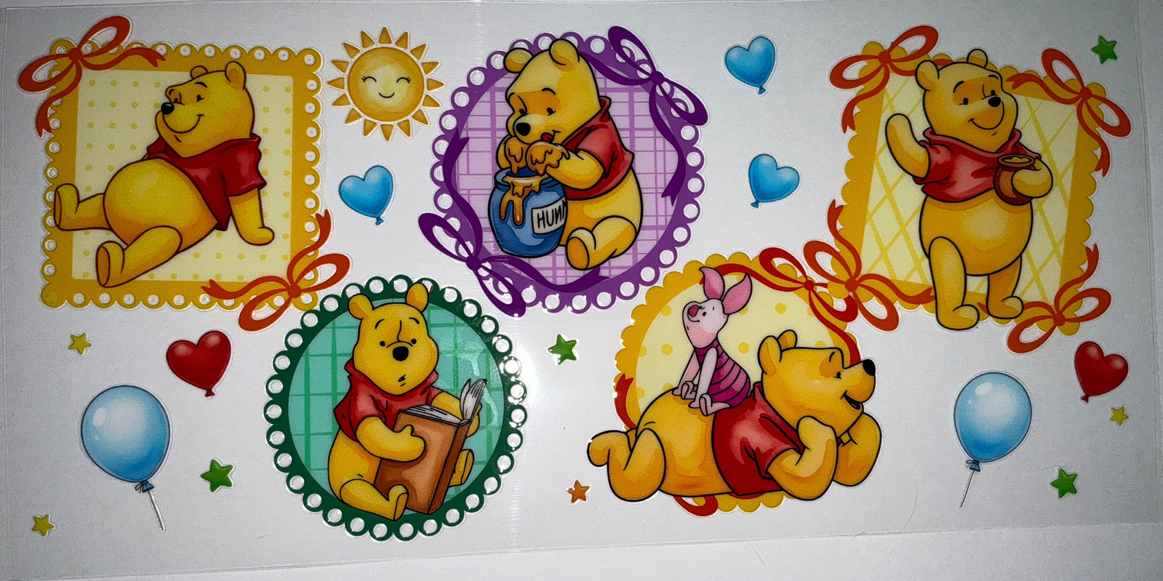 #219 Winnie the Pooh & Friends Sunshine Tumbler Decal