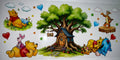 #231 Winnie the Pooh Treehouse Mr Sanders Tumbler Decal